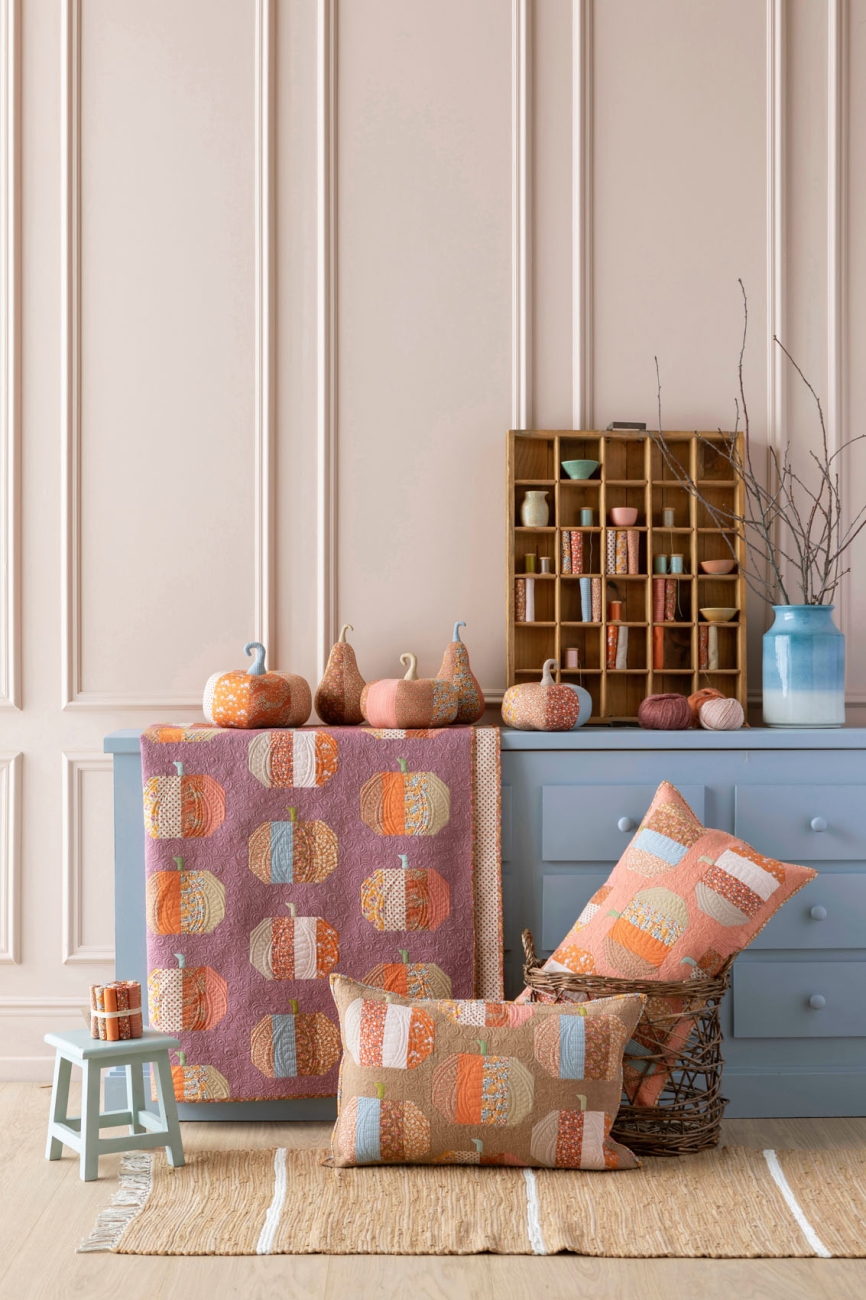 Tilda Patchwork Stoff Baumwolle - Creating Memories - Frida Brown